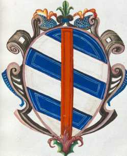 Familienwappen kleinerer Adelshäuser vo...