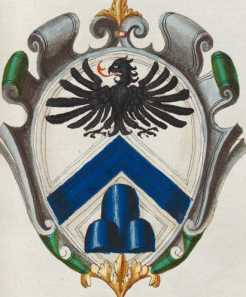 Familienwappen kleinerer Adelshäuser vo...