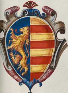 Familienwappen kleinerer Adelshäuser vo...