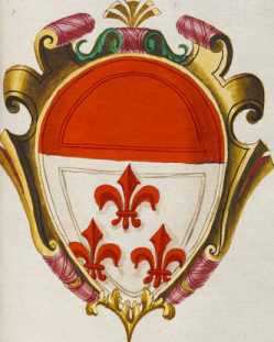 Familienwappen kleinerer Adelshäuser vo...