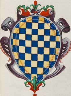 Familienwappen kleinerer Adelshäuser vo...