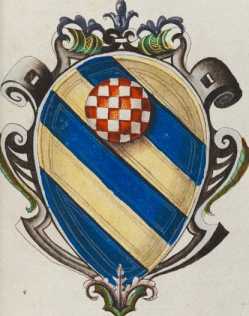 Familienwappen kleinerer Adelshäuser vo...