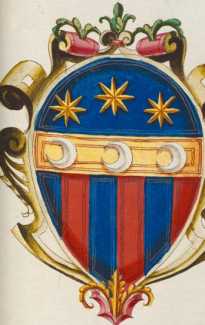 Familienwappen kleinerer Adelshäuser vo...