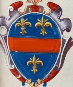 Familienwappen kleinerer Adelshäuser vo...