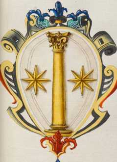 Familienwappen kleinerer Adelshäuser vo...