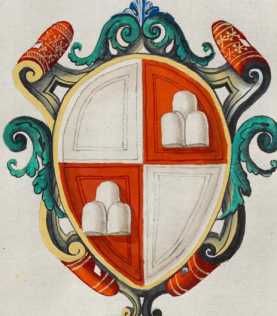 Familienwappen kleinerer Adelshäuser vo...