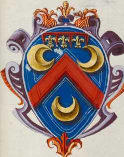Familienwappen kleinerer Adelshäuser vo...