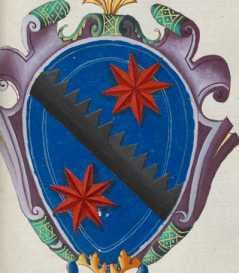 Familienwappen kleinerer Adelshäuser vo...