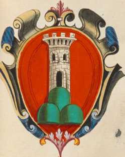 Familienwappen kleinerer Adelshäuser vo...