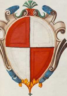 Familienwappen kleinerer Adelshäuser vo...