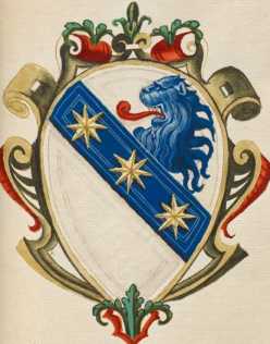 Familienwappen kleinerer Adelshäuser vo...