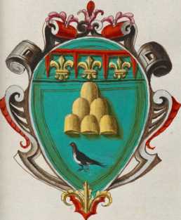 Familienwappen kleinerer Adelshäuser vo...
