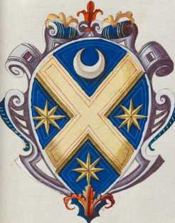 Familienwappen kleinerer Adelshäuser vo...