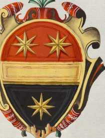 Familienwappen kleinerer Adelshäuser vo...