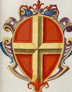 Familienwappen kleinerer Adelshäuser vo...