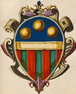 Familienwappen kleinerer Adelshäuser vo...