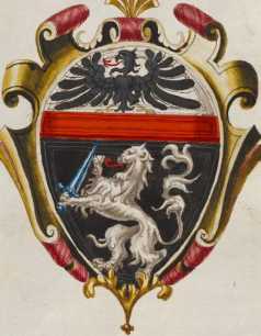 Familienwappen kleinerer Adelshäuser vo...