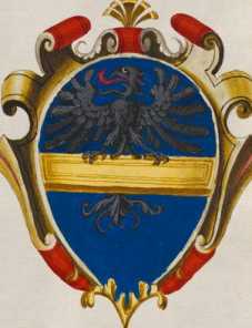 Familienwappen kleinerer Adelshäuser vo...