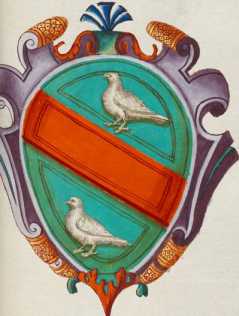Familienwappen kleinerer Adelshäuser von Volterra ... dans