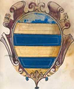 Familienwappen kleinerer Adelshäuser von Genua ... da