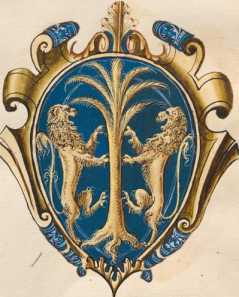 Familienwappen kleinerer Adelshäuser von Neapel ... aus