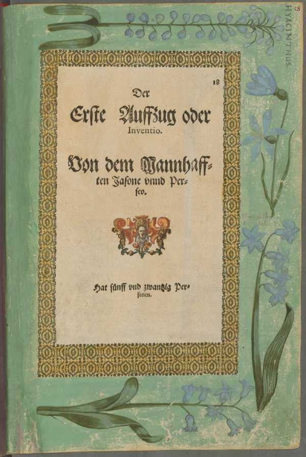 1. Aufzug: Jason und Perseus (28r )
