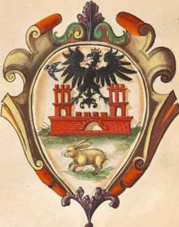 Familienwappen kleinerer Adelshäuser im...