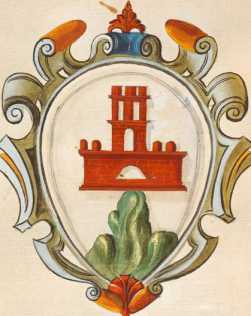 Familienwappen kleinerer Adelshäuser im...