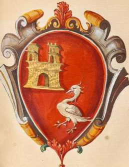 Familienwappen kleinerer Adelshäuser im...