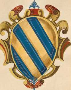 Familienwappen kleinerer Adelshäuser im...