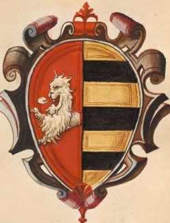 Familienwappen kleinerer Adelshäuser im...