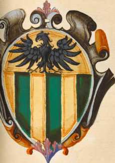 Familienwappen kleinerer Adelshäuser im...