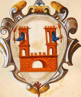 Familienwappen kleinerer Adelshäuser im...