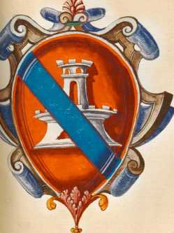 Familienwappen kleinerer Adelshäuser im...