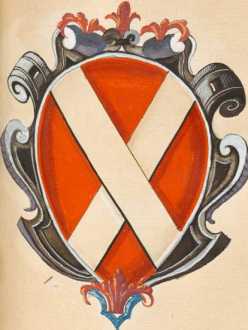 Familienwappen kleinerer Adelshäuser im...
