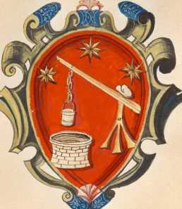 Familienwappen kleinerer Adelshäuser im...