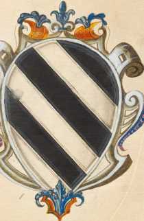 Familienwappen kleinerer Adelshäuser im...