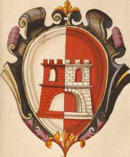 Familienwappen kleinerer Adelshäuser im...