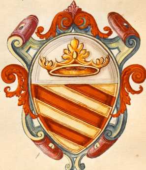 Familienwappen kleinerer Adelshäuser im...