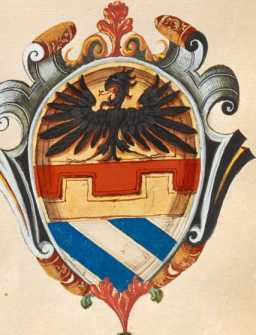 Familienwappen kleinerer Adelshäuser im...