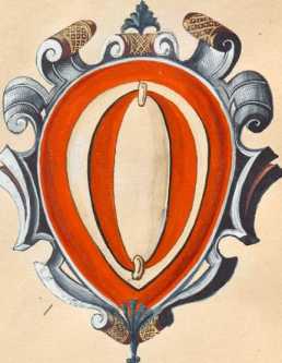 Familienwappen kleinerer Adelshäuser im...