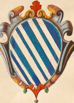 Familienwappen kleinerer Adelshäuser im...