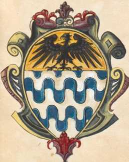 Familienwappen kleinerer Adelshäuser im...