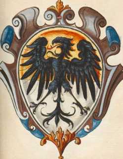 Familienwappen kleinerer Adelshäuser im...