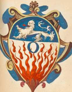 Familienwappen kleinerer Adelshäuser im...
