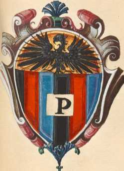 Familienwappen kleinerer Adelshäuser im...