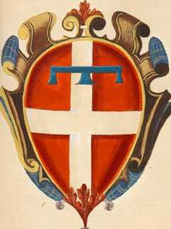 Familienwappen kleinerer Adelshäuser im...