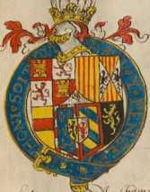 Familienwappen der Mitglieder des Hosenb...
