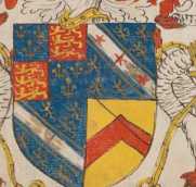Familienwappen des englischen Adels (6v ...
