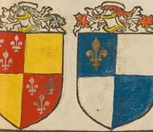 Englische Familienwappen (16r )

